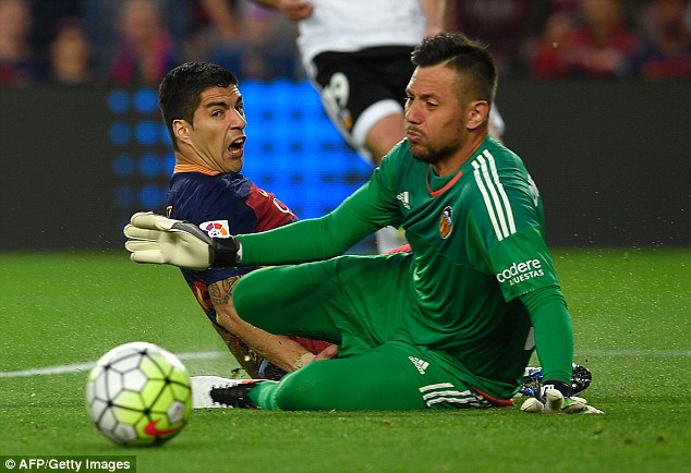 VIDEO: Diego Alves và cột dọc từ chối bàn thắng của Barca
